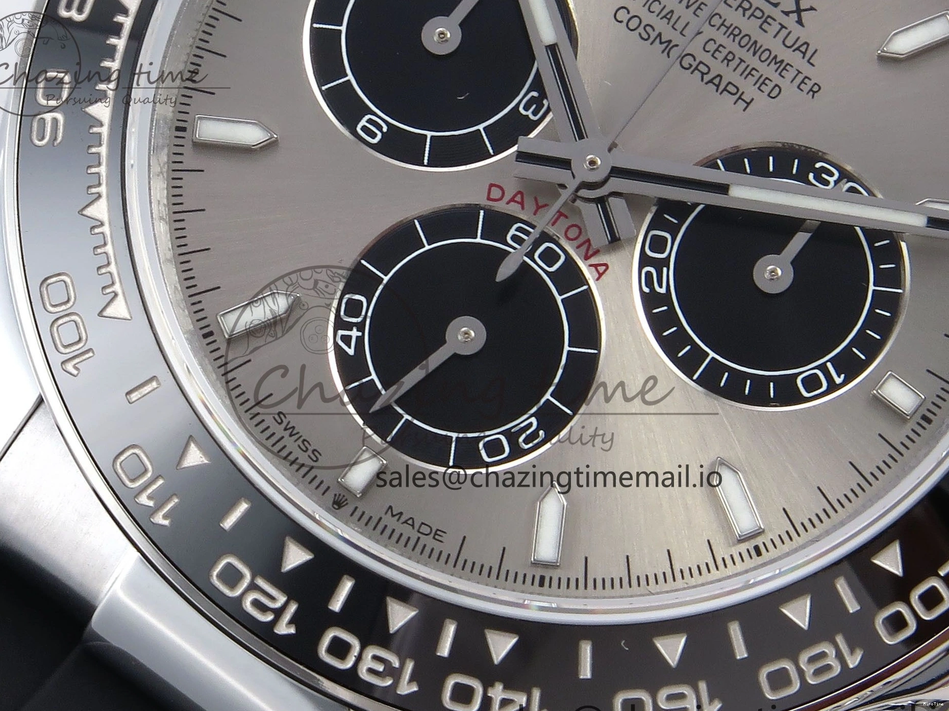 MiroTime 0520 SunProtective Daytona 126519 QF 1:1 Best Edition Gray Black Dial on Oysterflex Strap SH4131 V6（Gain Weight） 1203